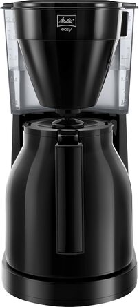 Кавомашина Melitta Easy з знімним фільтром, для 10 чашок кави, з термокана, чорна