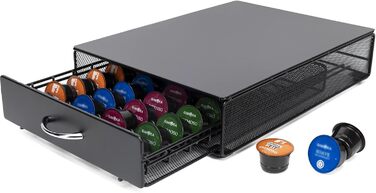 Універсальний тримач для капсул кави: Tchibo Cafissimo, Nespresso Vertuo, K-fee, ALDI Expressi, Lavazza. На 40 капсул