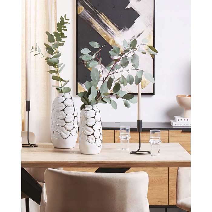 Керамічна ваза Beliani, 15 x 34 см