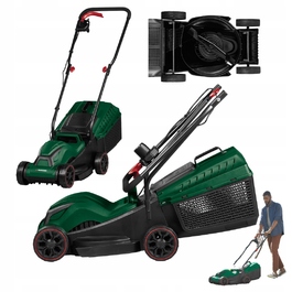 Електрична газонокосарка PARKSIDE PRM 1300 C3, 1300 Вт, травозбірник 30 л