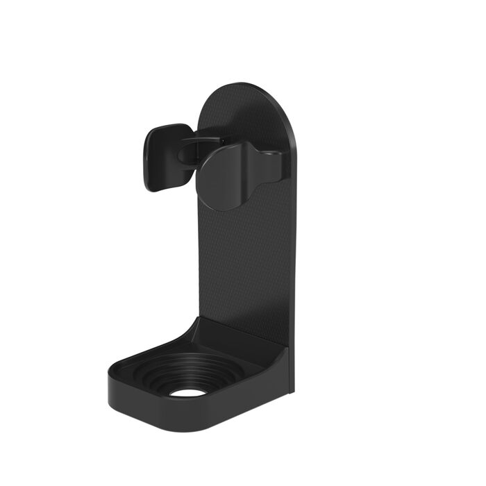 Настінний тримач для електричних зубних щіток HOMMAND (2 шт.), міцний клейкий тримач, регульований, універсальний, чорний