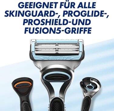 Смінні касети для бритви Gillette SkinGuard Sensitive для чутливої шкіри, 11 шт, білий