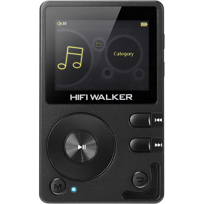 Портативний HiFi MP3-плеєр Walker Bluetooth DSD HD, 64 ГБ