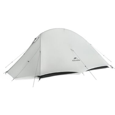 Намет Naturehike Cloud Up Pro 2 особи, легкий туристичний намет для кемпінгу, водонепроникний, сірий