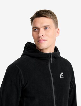 Флісова худі RevolutionRace Hiker для чоловіків, чорний, легка та еластична
