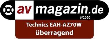 Навушники бездротові Technics EAH-AZ70WE-S Premium з шумозаглушенням, сріблясті