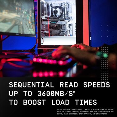 SSD WD_BLACK SN750 SE 1TB M.2 NVMe PCIe Gen4 – ігровий накопичувач, 3600 МБ/с