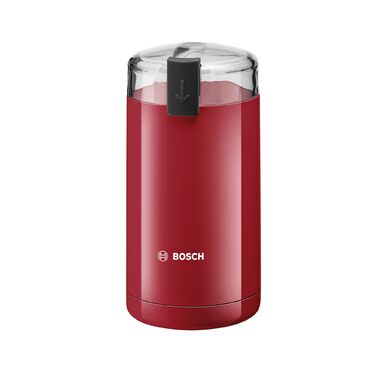 Кавомолка Bosch TSM6A013B, 75 г, червона, для однокавових машин