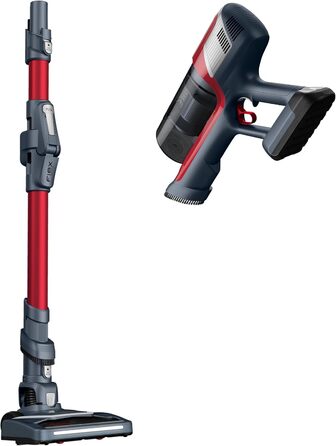 Rowenta RH6471 X-Pert 6.60 Cordless Stick Vacuum | Lightweight | Pet Accessories | LED Display | Flex Joint | 100W | Removable Battery | All Floor Types | Up to 45 Min. Runtime | 2-in-1 Wall Mount | Pet Hair | Flex Joint