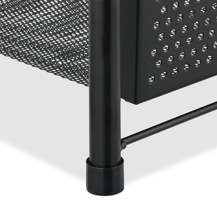 Relaxdays Drawer Unit with 3 Basket Pull-Outs