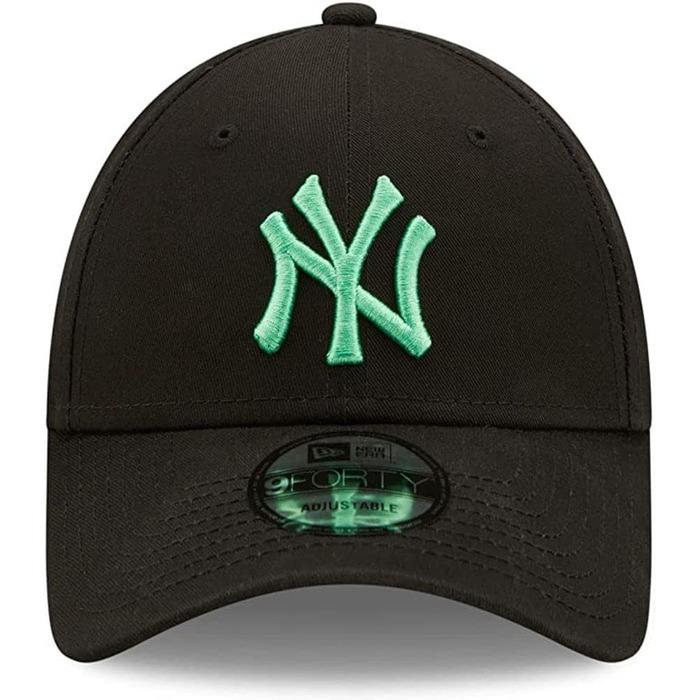 Кепка New Era чоловіча New York Yankees 9Forty (однаковий розмір, чорна)