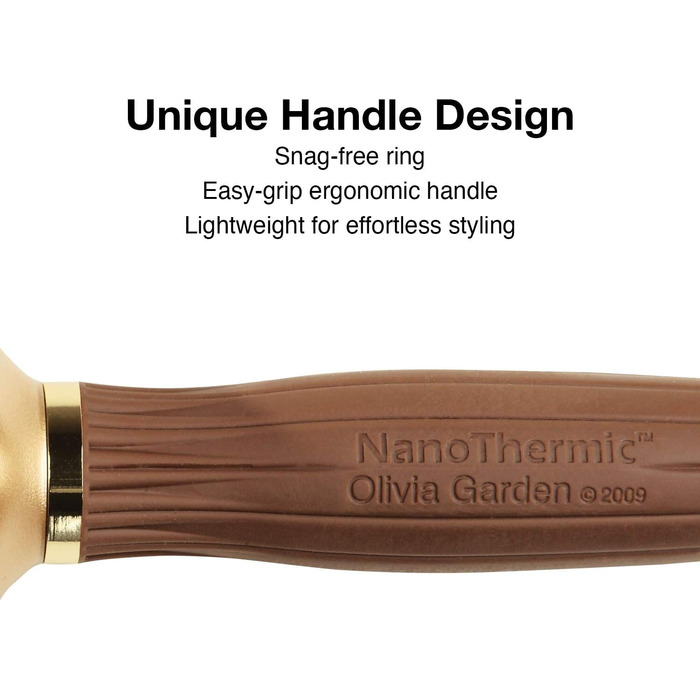 Щітка для волосся Olivia Garden NanoThermic Shaper, 40 мм, квадратна, 1 шт.