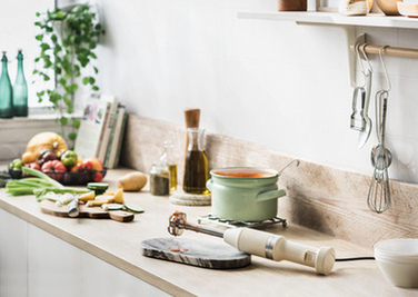Ручний блендер KitchenAid 5KHBV83, 180 Вт, бежевий