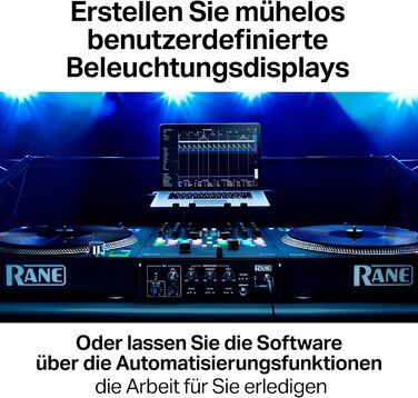 SoundSwitch Control One: Професійний DMX контролер освітлення для DJ з 3 місяцями доступу до програмного забезпечення SoundSwitch, підтримка DMX та Phillips Hue (Micro DMX, чорний)