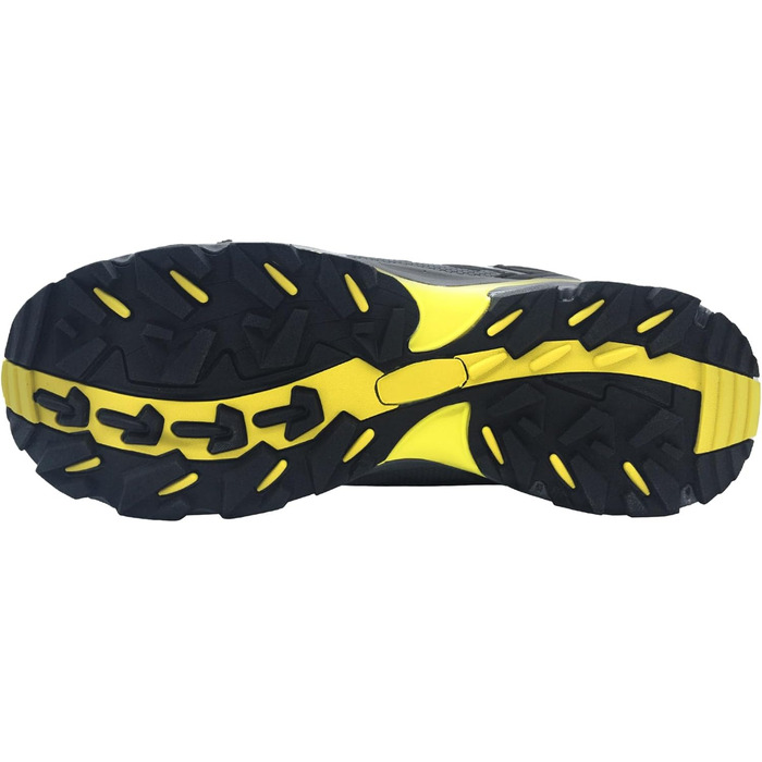 Черевики безпеки LARNMERN для чоловіків та жінок, SRC, антистатичні, з металевим носком, протиударні, легкі, комфортні, дихаючі, чорні/сірі, 42.5 EU