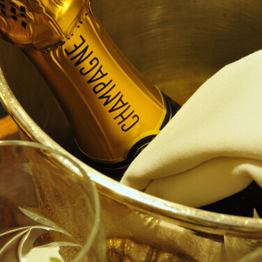 Relaxdays Champagne Cooler Bowl Stainless Steel