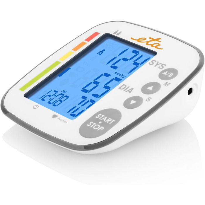 Тонометр на плече ETA для 2 осіб, пам'ять 2x250 записів