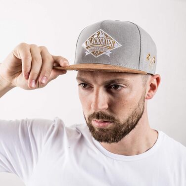 Кепка Snapback Blackskies® з візерунками та різними кольорами | Чоловіча/Жіноча бейсболка з велюру | Унісекс, для вулиці, відпочинку, літа, кемпінгу