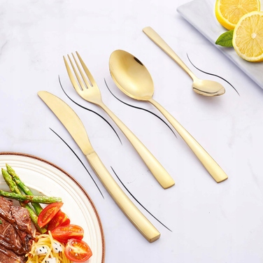 Набір столових приборів на 24 предмети (на 6 осіб), нержавіюча сталь, у подарунковій коробці