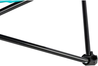 Килимок для собак TRIXIE Camping - Oxford Polyester, металевий каркас, знімна наволочка, складаний, з сумкою для транспортування, 69 x 20 x 69 см, сірий/чорний, 35 кг