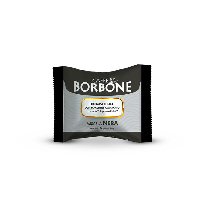 Кава в капсулах Caffè Borbone Espresso Point (Чорна суміш), 100 шт, сумісні з кавомашинами Lavazza Espresso Point