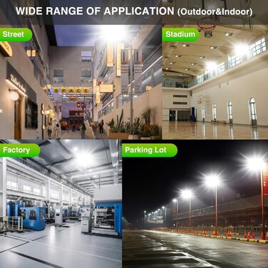 STASUN 150W LED Flood Light Outdoor, 15000LM Super Bright LED Floodlight Outdoor Spotlights, IP65 Waterproof, 6000K Daylight, 3 Floodlights with Adjustable Head Down, for Garden, Garage, Hotel, etc. (600.0 Watt)