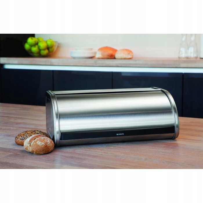 Контейнер для хліба Brabantia, односекційний, сірий сталевий