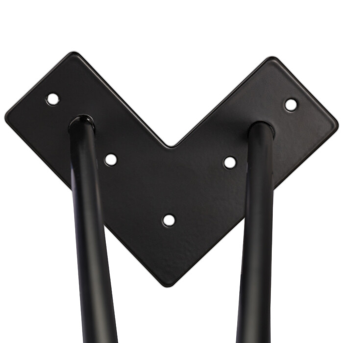 Relaxdays 4-Pack Hairpin Legs with 2 Braces