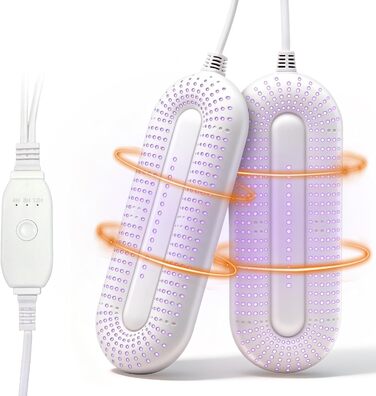 Електричний сушильник для взуття Herbst: 3 режими, таймер, антибактеріальний, для дитячого та гірськолижного взуття