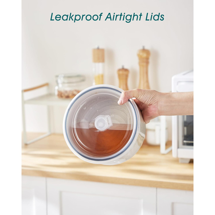 Набір керамічних супових та сервірувальних мисок Vancasso Bonbon з кришкою (4 шт.), бежевий