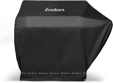 Чохол для газового гриля Enders Boston 6 KR Turbo, водонепроникний, UV-захист, поліестер 600D, чорний