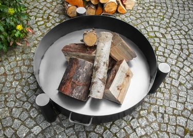 Садовий кострище CookKing, сталеве, 80 см (висота 30 см)