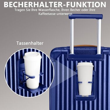 Чемодан Joyway ABS з жорсткою обшивкою, розширюваний, набір валіз з TSA замком та 4 колесами. Включає сумку та косметичку. Колір: зелений (блакитний). Набір валіз 3шт