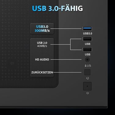 darkFlash C275P: ITX корпус для ПК з 3 RGB вентиляторами, міні-ПК, підтримка AIO 240 мм (білий/чорний)