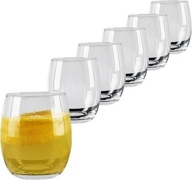 Набір з 6 склянок Sauerland GLAS Sarah об'ємом 700 мл (склянка Mia об'ємом 400 мл)