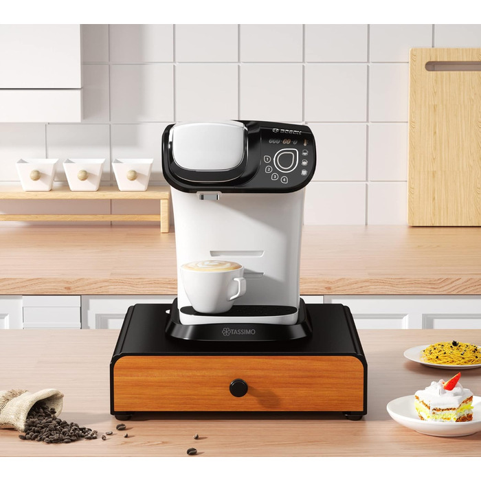 Тримач для капсул Tassimo (64 шт) з металу, чорний. Органайзер для капсул кави, стійка, ящик для капсул Tassimo