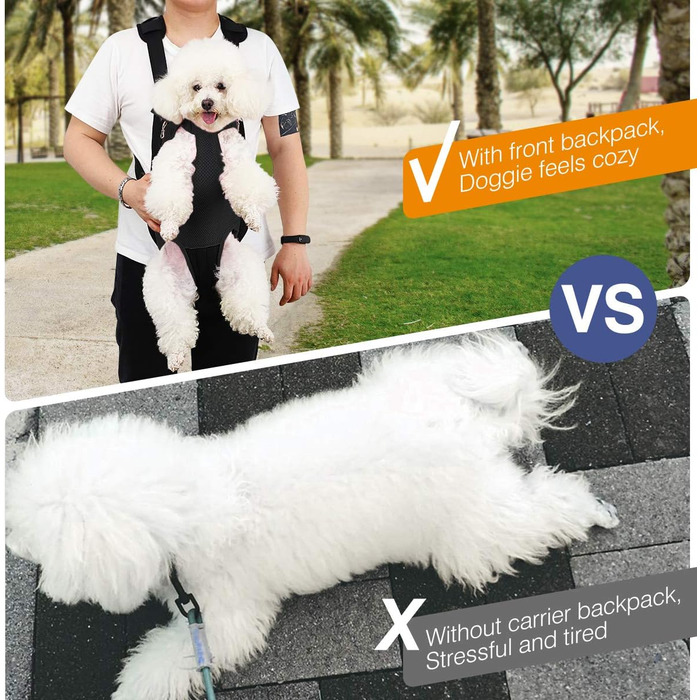 Рюкзак для собак та котів Pawaboo XL, чорний: зручний, дихаючий, для подорожей