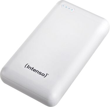Powerbank Intenso XS20000 – 20000 mAh – Білий, USB-C, USB-A, microUSB – Швидка зарядка