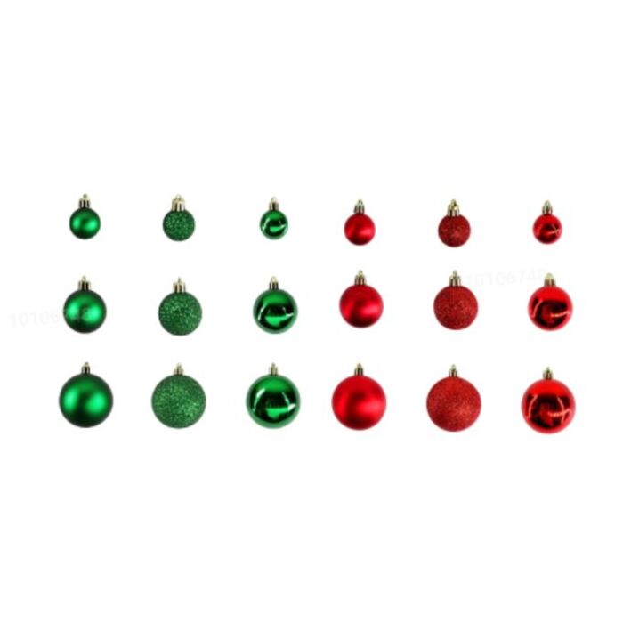Relaxdays Christmas Ornament Set