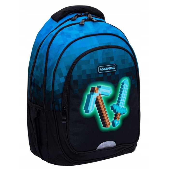 Багатофункціональний шкільний рюкзак AstraBag, багатоколірний, 20 л