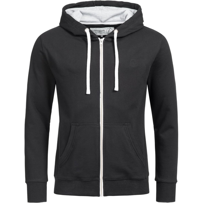Чоловічий худі Banqert | Бавовна преміум-якості | Різні кольори (3XL, Чорний)