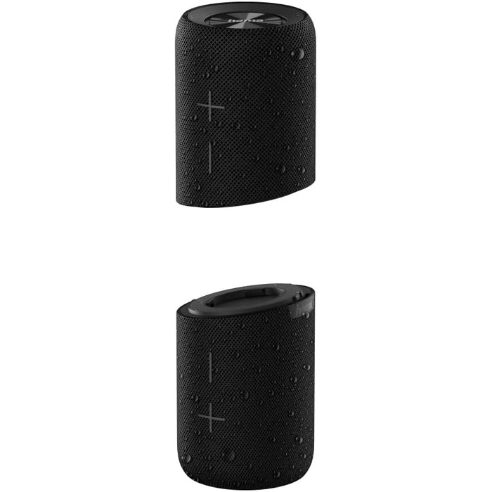 Hama Twin: Набір 2 Bluetooth колонок 30W, водонепроникні (IP67), чорні. Портативні, плавучі, до 10 годин роботи. True Wireless Stereo.