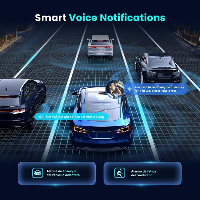 Відеореєстратор DDPAI N5 Dual 4K+1080P з двома камерами, GPS, WiFi, 32GB, нічне бачення, паркувальний режим