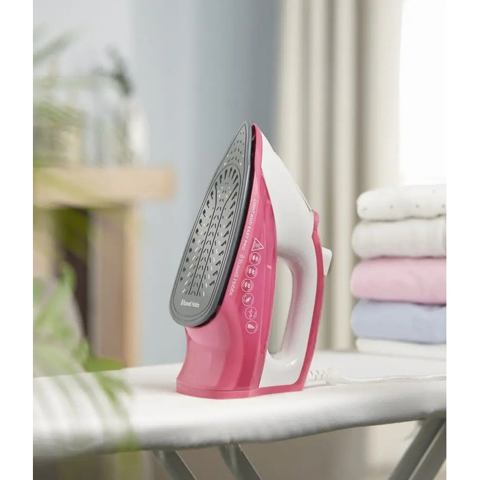 Праска Russell Hobbs Light & Easy Pro 26461-56, 2600 Вт, керамічна підошва, рожева