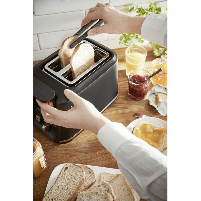 Тостер Tefal TT533811, чорний, 850 Вт