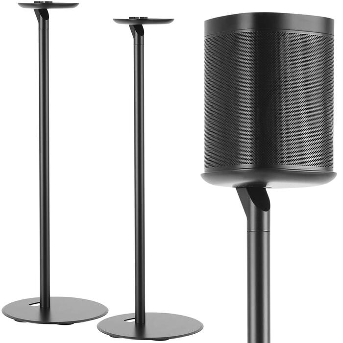 Підставка-стійка для колонок Sonos One та Sonos Play Maclean MC-841 з кабельний-менеджментом, комплект 2 шт.