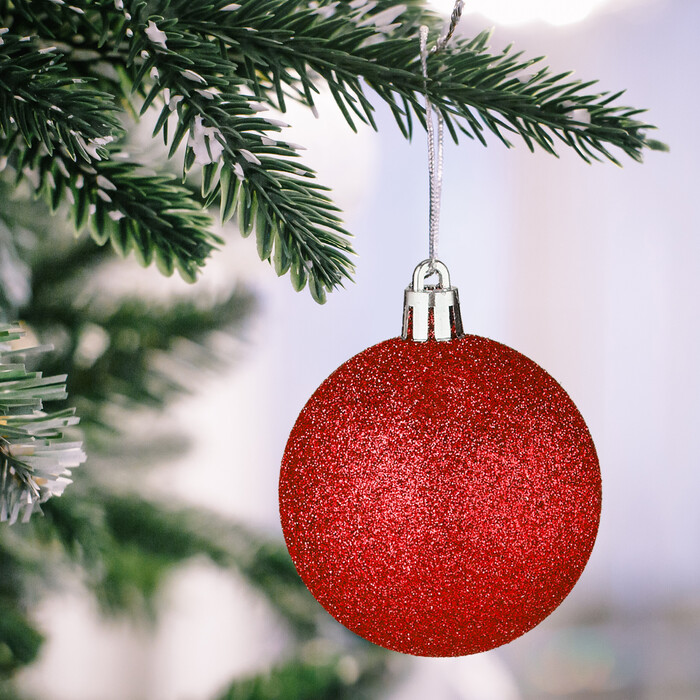 Relaxdays Set of 100 Christmas Baubles