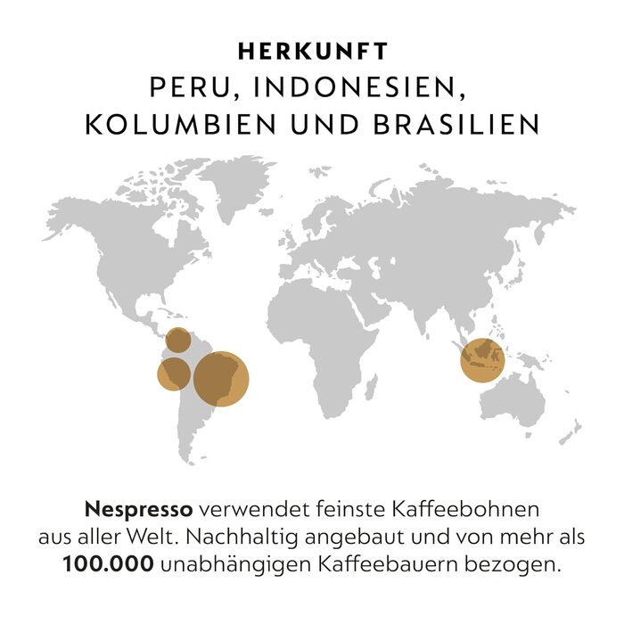 Капсули для кавоварки Nespresso Professional | Біо та Fairtrade кава | Набір 200 шт.