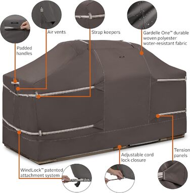 Чохол для гриля Classic Accessories Ravenna, водостійкий, 218 см, для острова