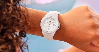 Жіночий годинник Ice-Watch ICE forever White: білий силіконовий ремінець, діаметр 40 мм (Medium)